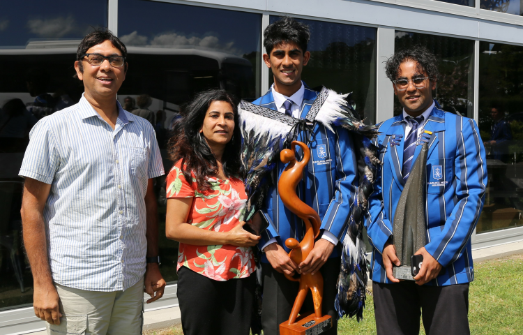 15 year old takes out Havelock North High School's top academic prize