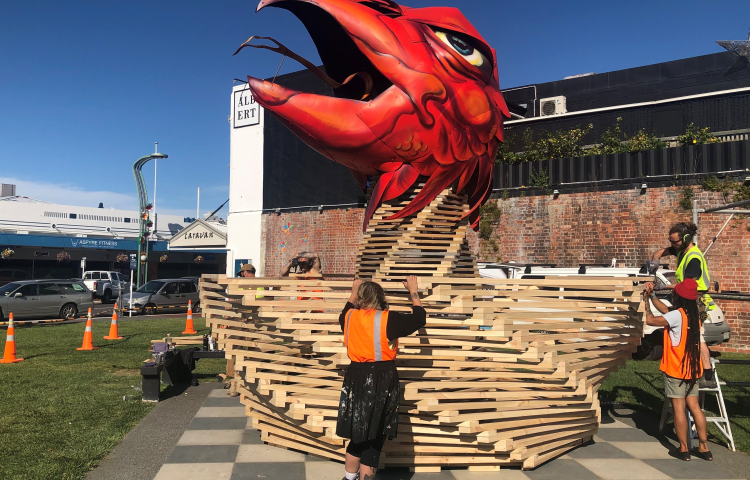 Albert Square home to “Nesting Phoenix” during October