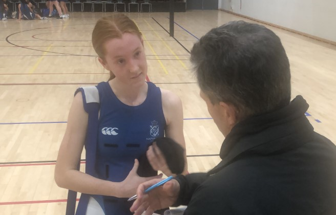 Aussie netball shooter shines for NGHS