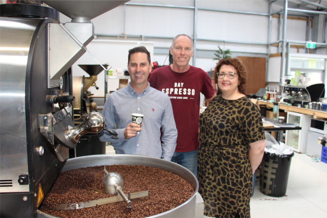 Bay Espresso set to arrive on time for Hawke’s Bay Airport opening
