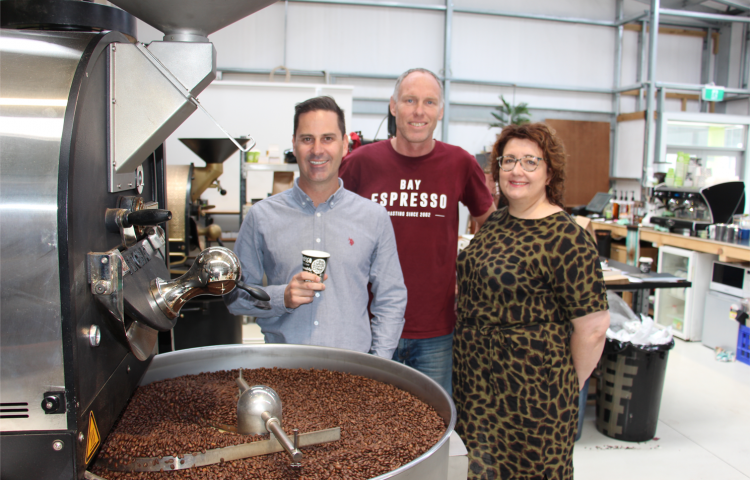 Bay Espresso set to arrive on time for Hawke’s Bay Airport opening