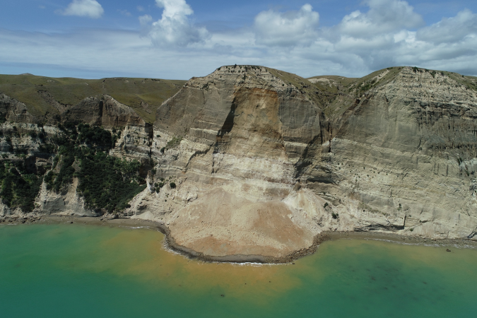 Beach road to Cape Kidnappers will re-open after landslides