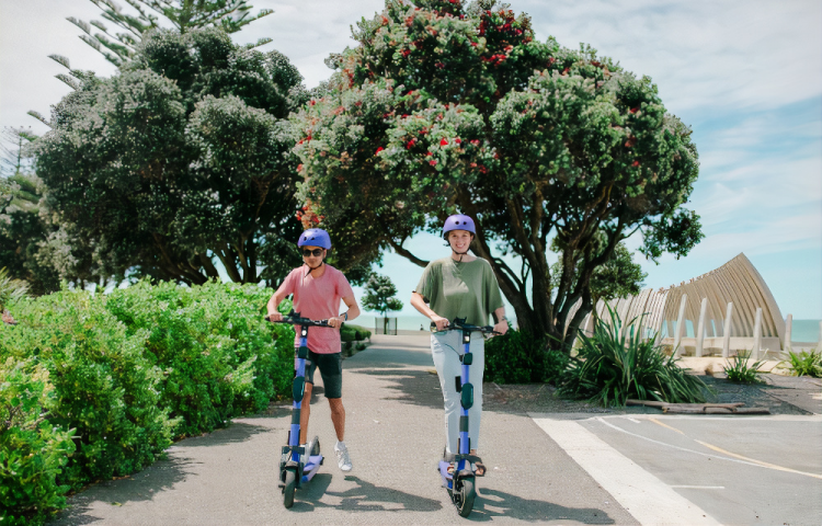 Beam e-scooters roll out in Napier