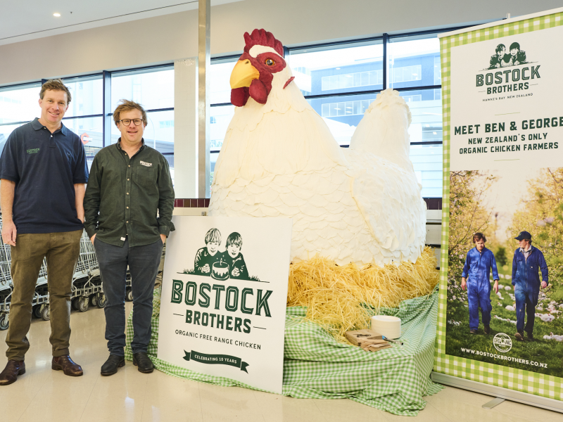 Bostock Brothers Organic Free Range Chicken turns ten