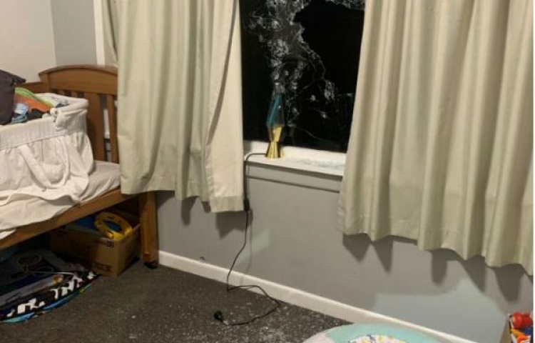 Child's bedroom window shattered in gang-related shooting in Wairoa
