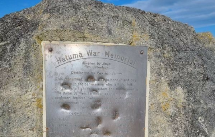 Community anger at vandalism of War Memorial in Central Hawke's Bay