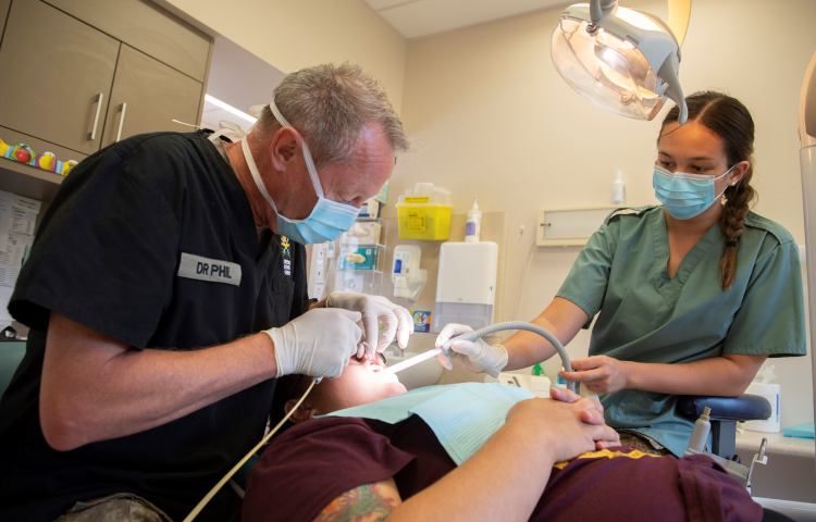 Defence Force dental outreach treats more than 500 high-needs Bay patients
