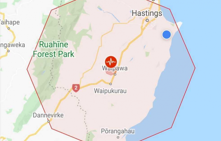 Did you feel it? Magnitude 4.9 earthquake jolts Hawke's Bay