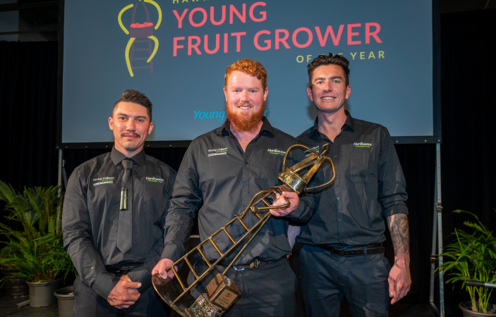 EIT graduates excel in Hawke’s Bay Young Fruit Grower of the Year