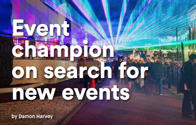Event champion on search for new events