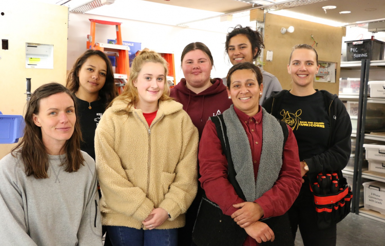 Female trades students making their mark in the Bay