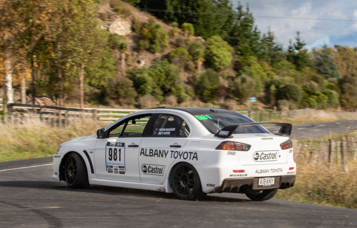 First Targa event win for McKenzie and Sayers