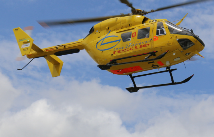 Five missions for Bay rescue helicopter over the weekend