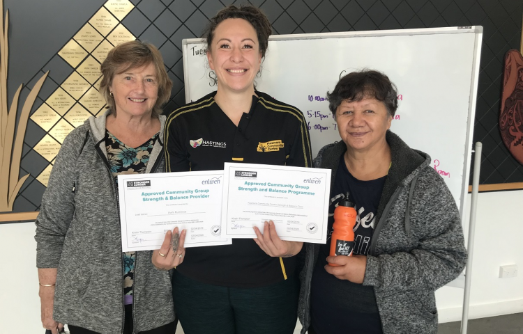 Flaxmere community exercise classes recognised