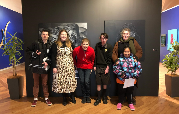 Gallery programme gives Kōwhai Specialist School students confidence and skills