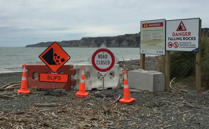 Geologist to report on Cape Kidnappers landslide next week