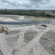 Gravel extraction exceeds targeted volumes