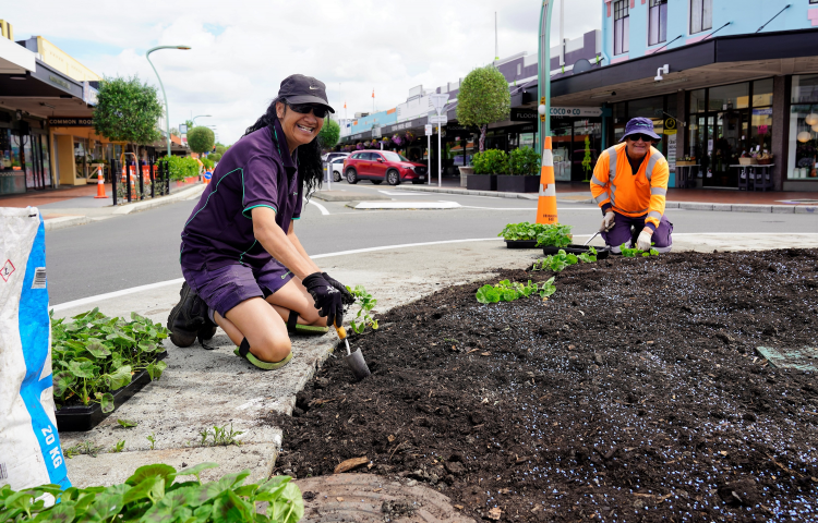 Hastings Council and community working hard in parks and reserves