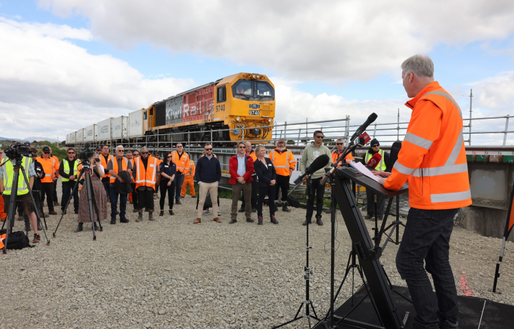 Hastings to Napier rail line reopens after Cyclone devastation