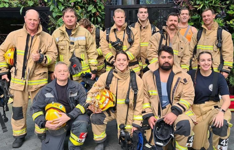 Hawke's Bay firefighters climb to new heights for worthy cause