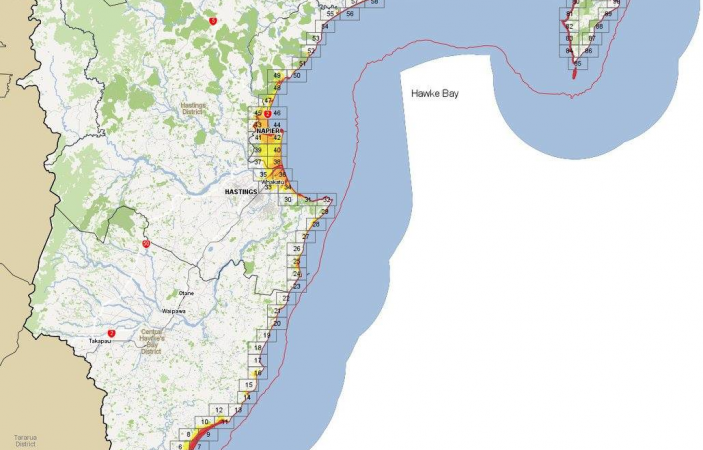 Tsunami zone hawkes bay