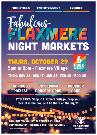Here come Flaxmere’s night markets