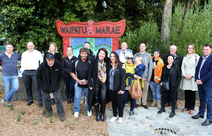 Jobs for Heretaunga scheme celebrated at Waipatu marae event