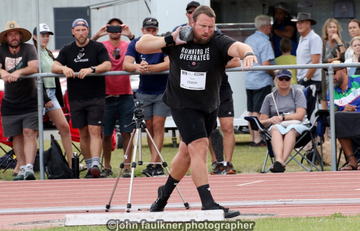 King and Queen of shot put headline national champs