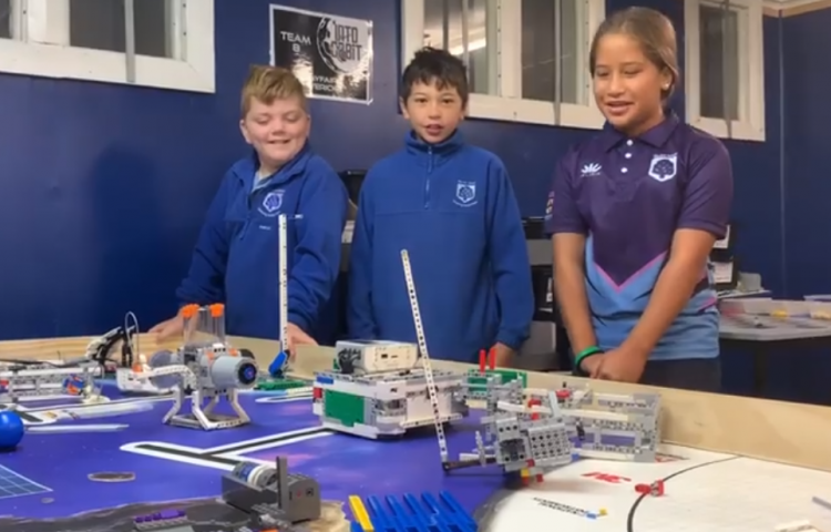 Lego show supports young Bay robot designers’ trip of a lifetime