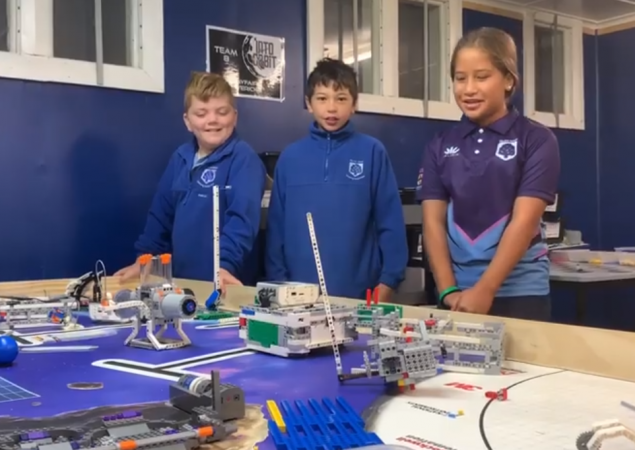 Lego show supports young Bay robot designers’ trip of a lifetime