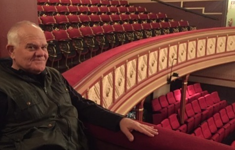 Mark Hadlow - the first actor in the world to return to the stage after lockdown?