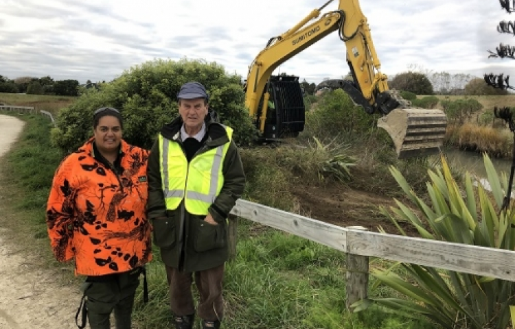 More whitebait habitat on Tukituki