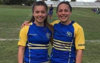 Mother and daughter shine for Clive women's rugby side