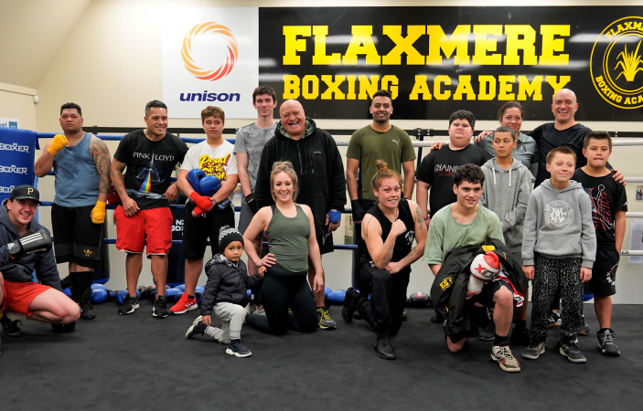 Multi-year community fund grant for Flaxmere Boxing Academy