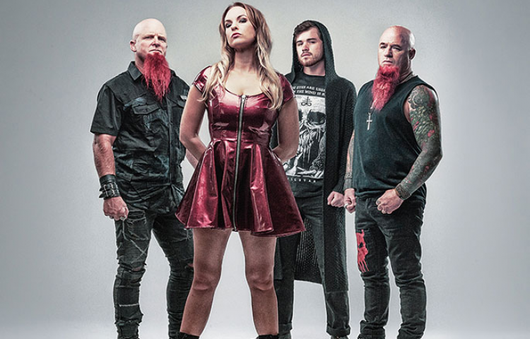 Napier band Black Smoke Trigger supporting Devilskin’s nationwide tour