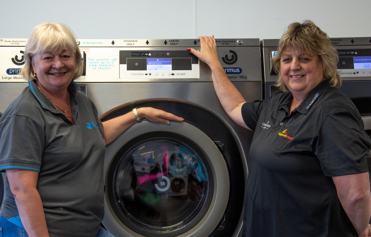 Napier laundromat gives away services for flood victims