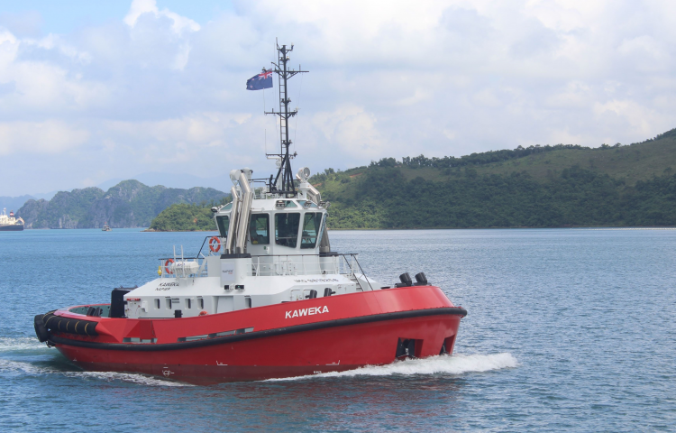 Napier Port boosts its fleet with third tug Kaweka
