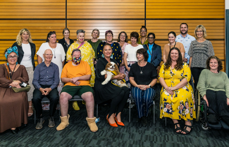 Napier’s vision captures attention of Disability Issues Minister