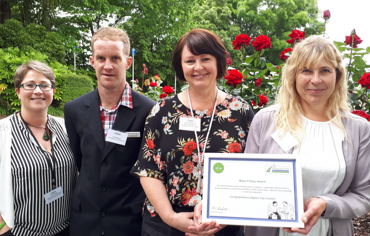 National award for Napier council’s disability strategy
