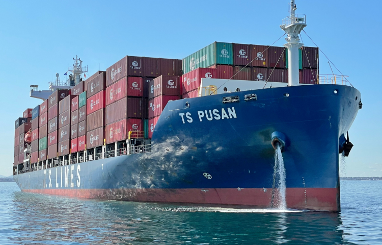 New container ship lane marks first direct service from Napier Port to China