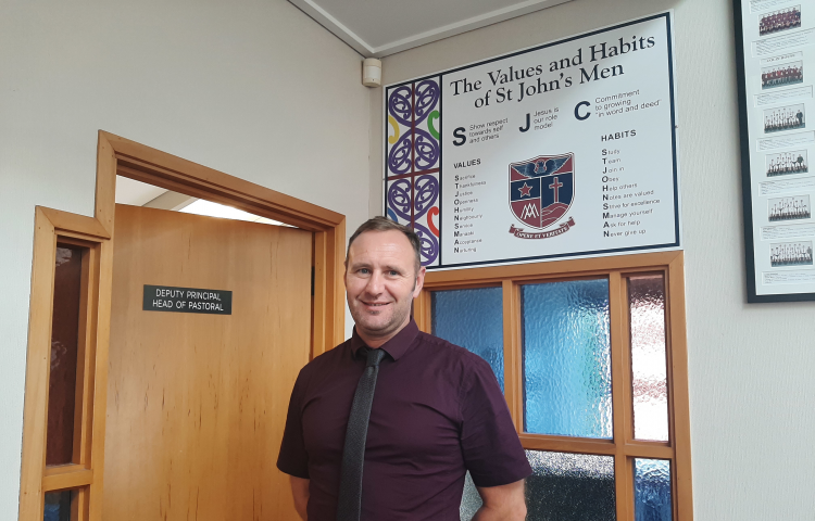 New St John’s College Deputy Principal swaps cricket ball for classroom
