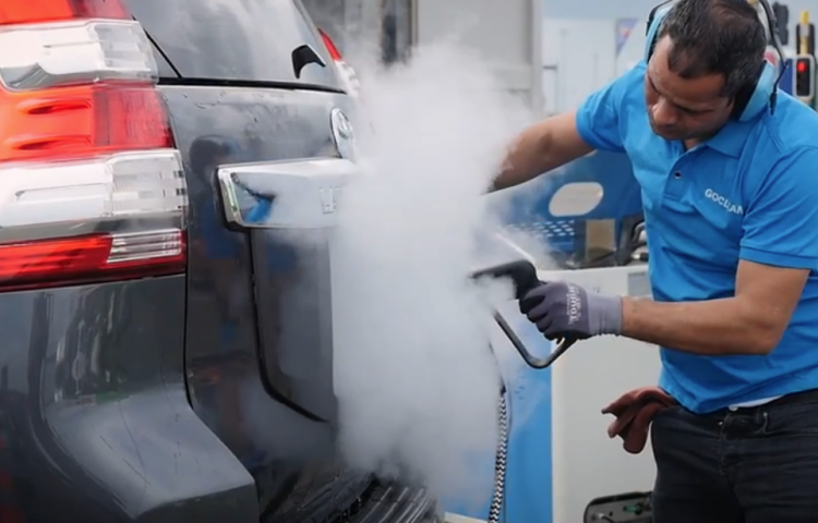 New vehicle steam clean service kills 99.9% of bacteria