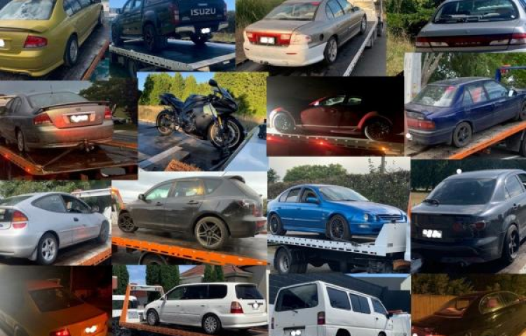 "No tolerance" for anti-social drivers leads to 133 cars disposed of in six months