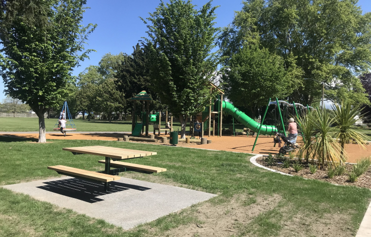 Opening celebrations for Ebbett Park playground.