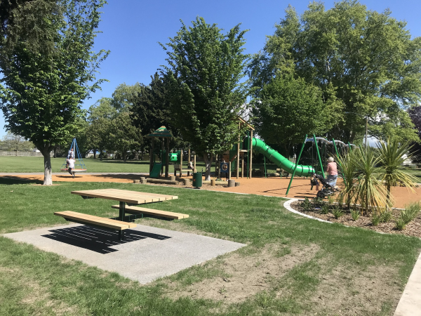 Opening celebrations for Ebbett Park playground.