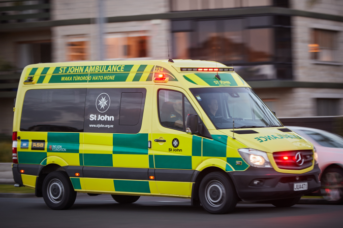 Pedestrian hospitalised after being hit by vehicle in Hastings.