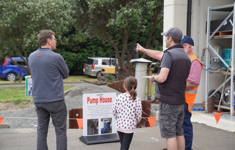 People flock to wastewater treatment plant open day