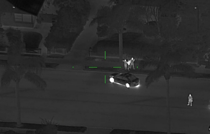 Police Eagle helicopter assists in arrest of Napier man in Auckland