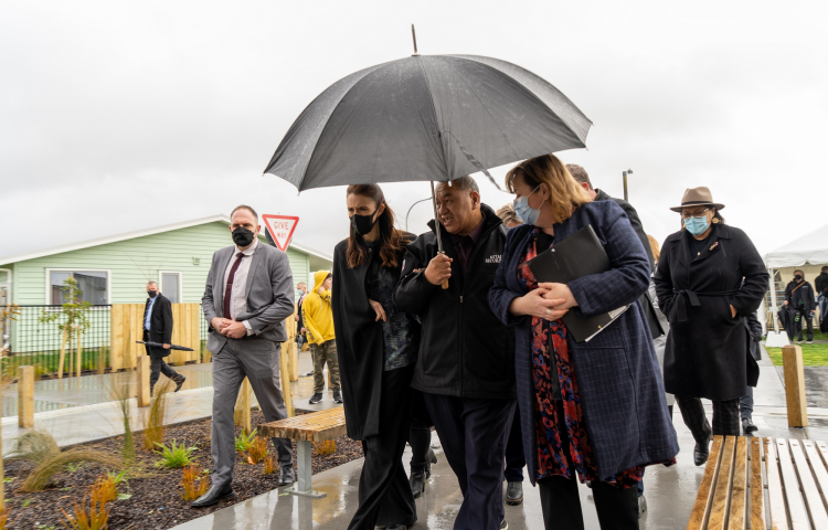 Prime Minister marks completion of new houses in Hastings