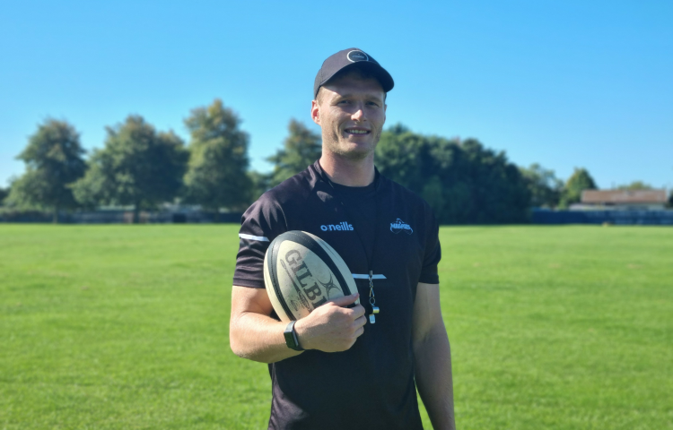 Professional rugby player kicks goals for St. John’s College students